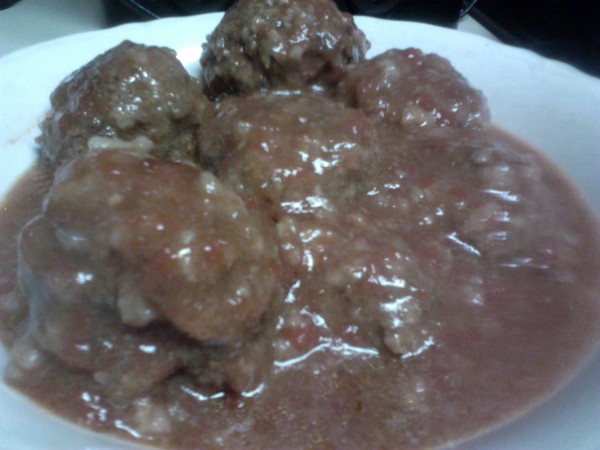 Local Food Recipe: Porcupine meatballs