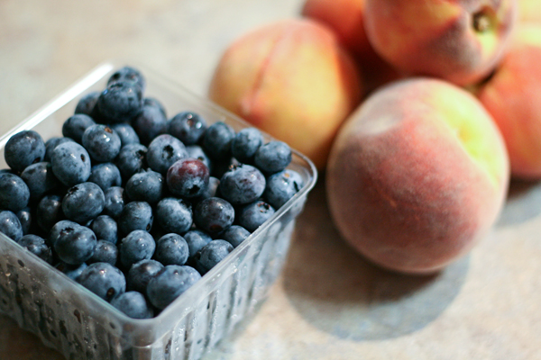 Blueberry Peach Cobbler