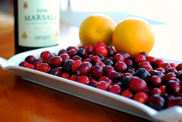 Orange Marsala Cranberry Sauce