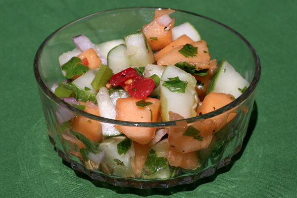 Cucumber Melon Salad