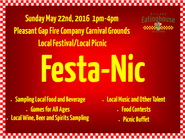 Festa-Nic—A Central Pa Food & Beverage Party