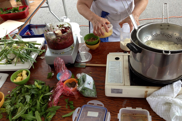 Learning Kitchen at the Boalsburg Farmers Market June 24