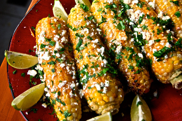 Grilled Mexican Corn