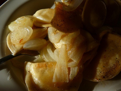 Pierogi memories, plus great potato and cheese pierogi recipe