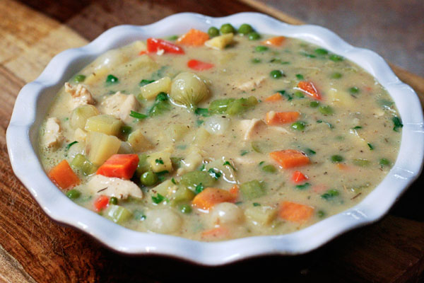 Chicken Pot Pie with Root Vegetables