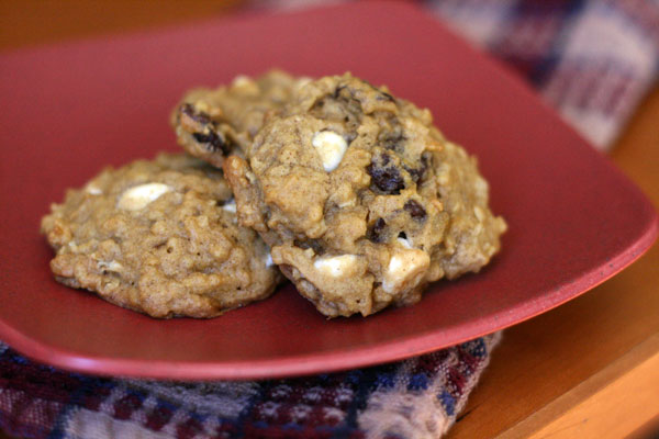 December Cookies: Pumpkin Oatmeal Cookies