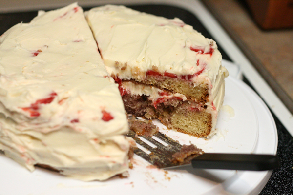 Strawberry Shortcake Cake