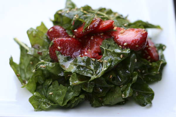 Strawberry Spinach Salad