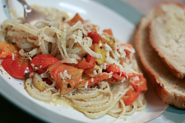 Roasted Heirloom Tomatoes