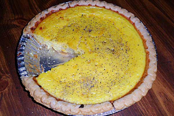 Winter Squash Quiche