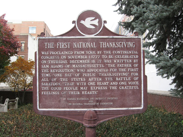 First National Thanksgiving and York County Filling
