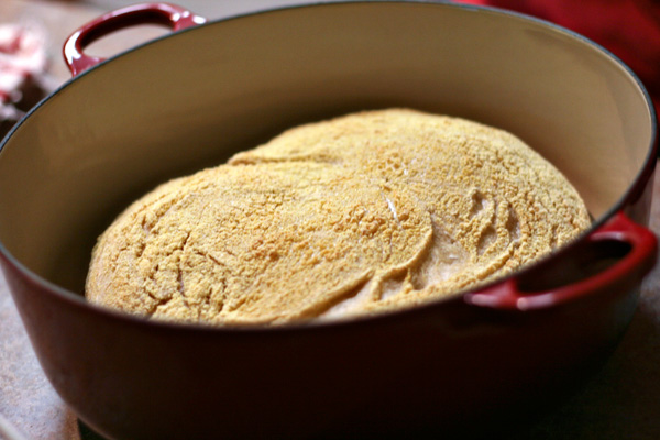 No-Knead Bread Preparation