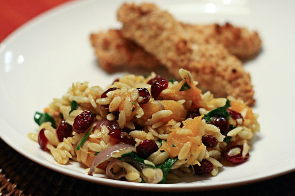 Roasted Butternut Squash Orzo